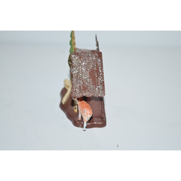 Vtg Plastic Mini Nativity with Mary Joseph Baby Jesus & Animals 3" - Picture 2 of 9